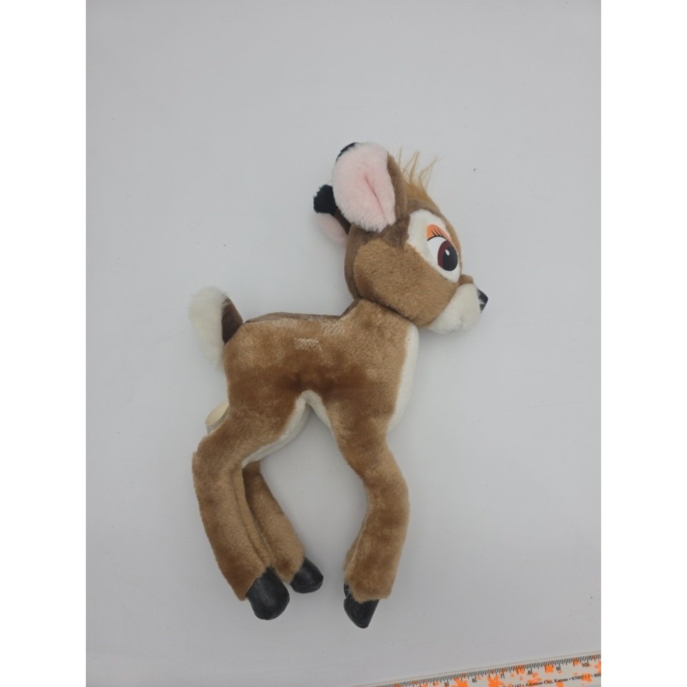 Bambi Plush VTG Poseable Walt Disneys Stuffed Animal Standing Korea Sears 16"